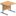 Konnexion K1 Rectangular Cantilever Office Desk