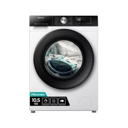 Hisense 3S Series WF3S1043BW3 10kg 1400rpm Washing Machine with WiFi – White